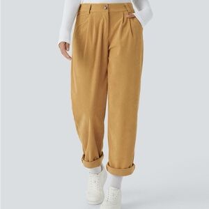 Yellow Corduroy Pants